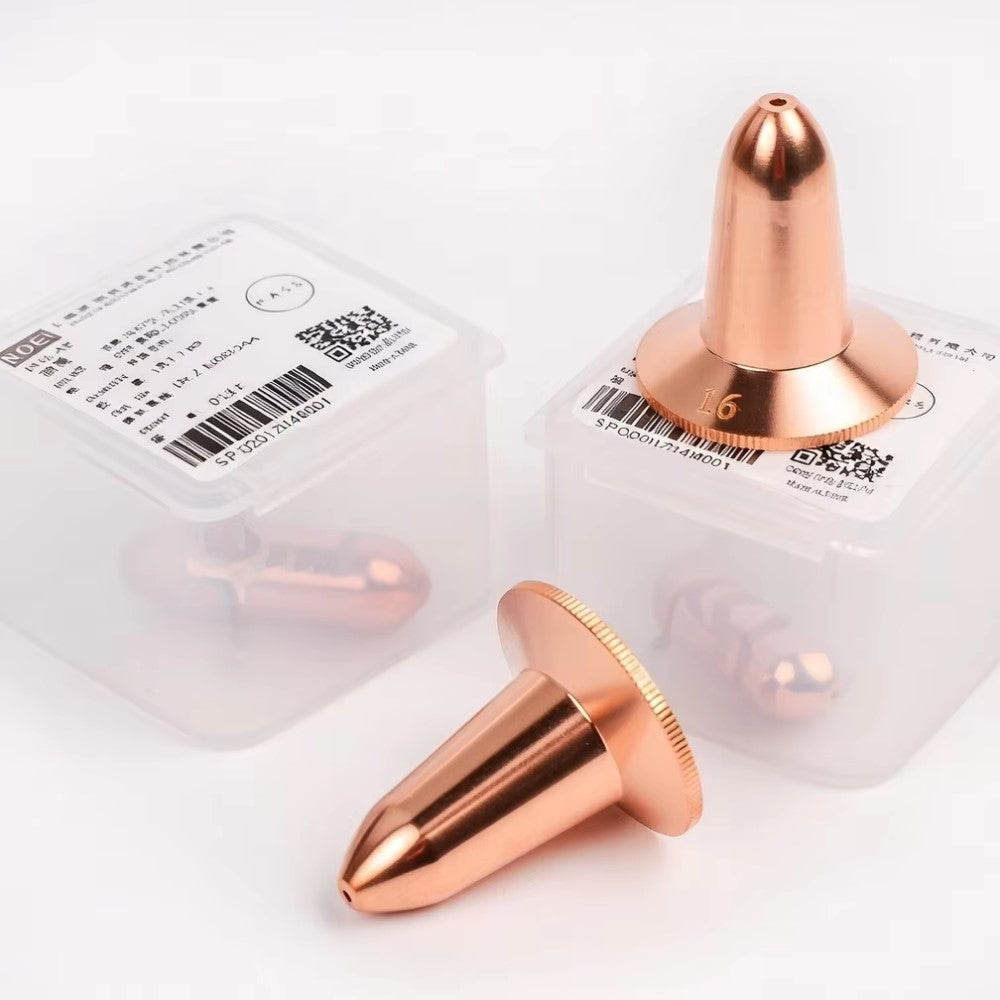 BOCHU flat bevel laser cutting nozzle for fiber laser cutting machine