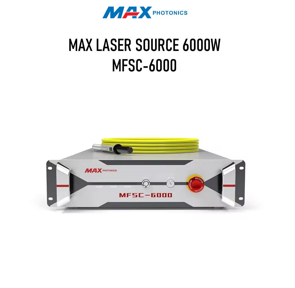 MAX 6000W fiber laser source for high power