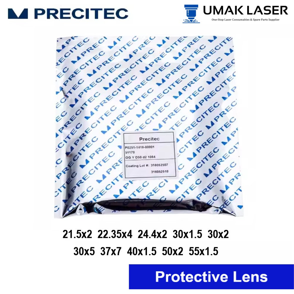 Precitec ProCutter fiber laser protective window glass