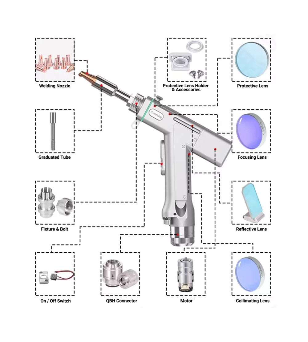 Handheld Fiber Laser Welding Protective Lens