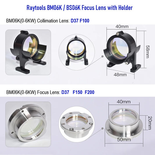BM06K-BS06K-focus-lens-and-collimating-lens-with-holder
