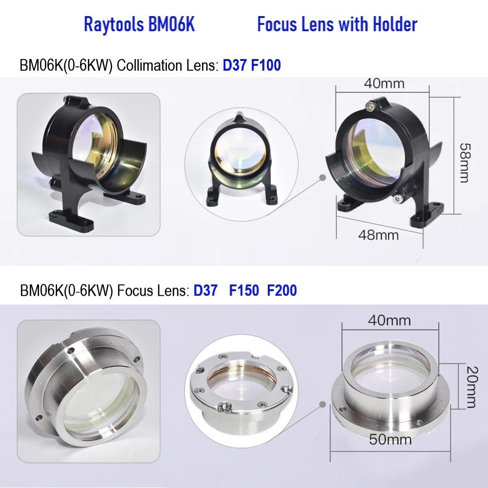 BM06K_focus_lens_and_collimating_lens_with_holder