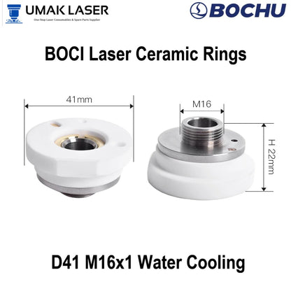 BOCI D41 M16x1 laser ceramic rings