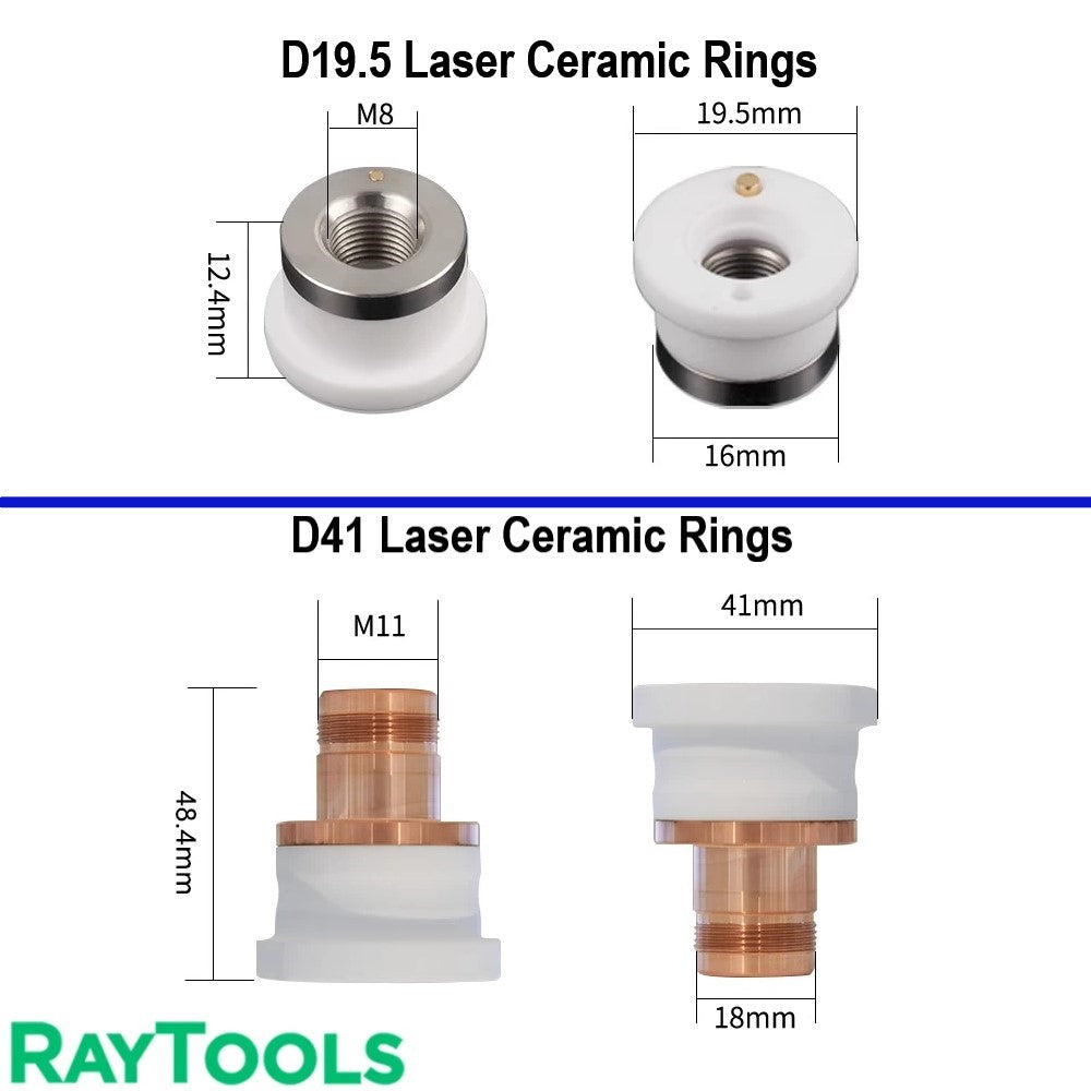 D19.5_D41 laser ceramic rings for Raytools