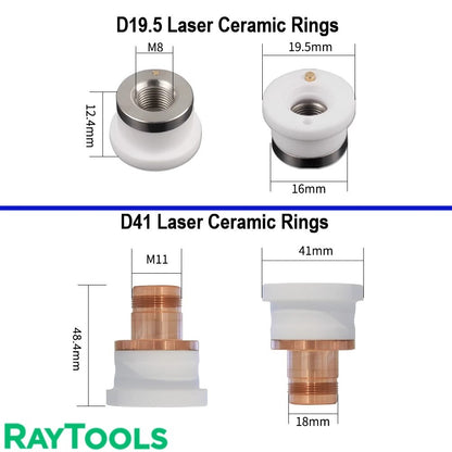 D19.5_D41 laser ceramic rings for Raytools
