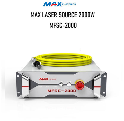 MAX 2000W Fiber Laser Source for Metal Cutting Machines MFSC 2000