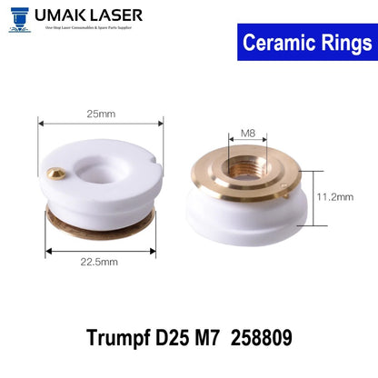 trumpf D25 ceramic rings 258809